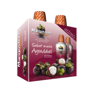 Mangosteen + Selénio + Vitamina A 1000ml pack