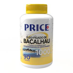 Óleo de Fígado de Bacalhau 90 cápsulas PRICE