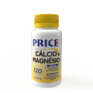 Cálcio + Magnésio 90+30 comprimidos PRICE