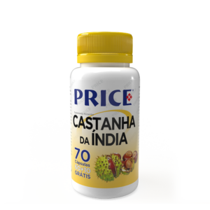 Castanha da índia 60+10 cápsulas PRICE