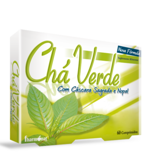 Chá Verde + Cascara Sagrada 60 comprimidos