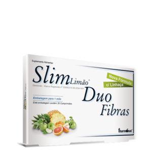 Slim Limão Duo Fibras 30 comprimidos