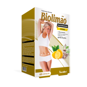 Biolimão Glucomanano + Crómio 60 cápsulas