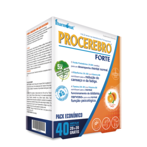 Procerebro Forte 40 ampolas sabor a Laranja