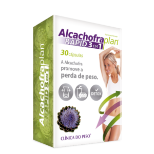 Alcachofra Plan Rapid 3 em 1 - 30 Cápsulas