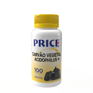 Carvão vegetal + Acidophilus 90+10 comprimidos PRICE