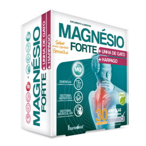 Magnésio Forte + Unha de Gato + Harpago 30 Ampolas