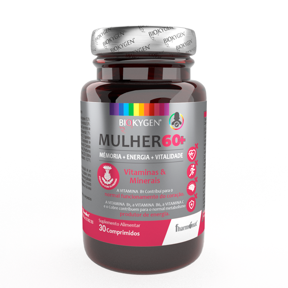 Biokygen Mulher 60+ 30 Comprimidos