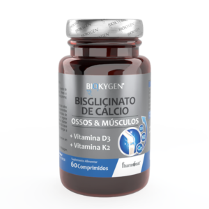 Biokygen Bisglicinato de Cálcio + D3 + K2 60 comprimidos